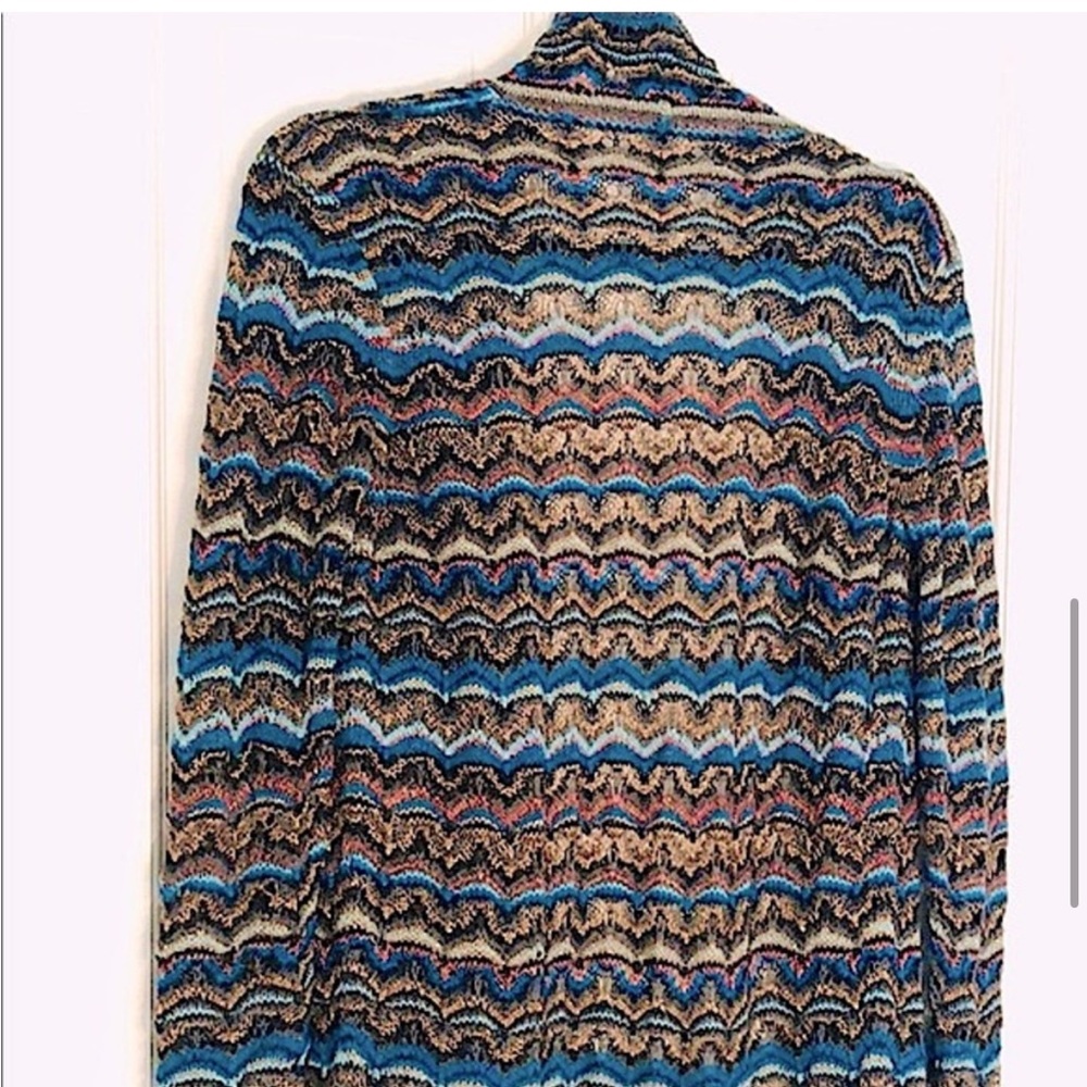 Calypso St. Barth Alpaca Thin Open Cardigan Sweat… - image 8